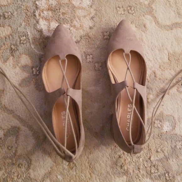 Lace up block heels - Picture 2 of 4